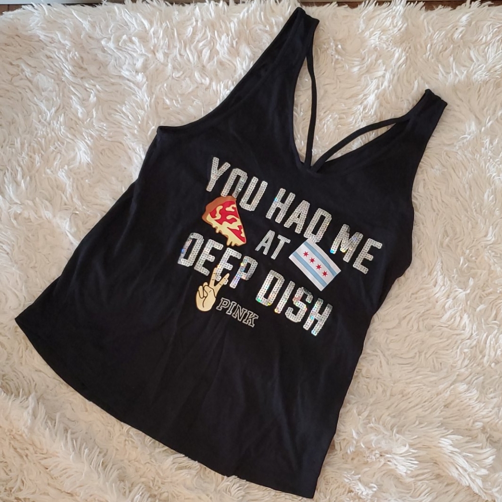 Pink tank top